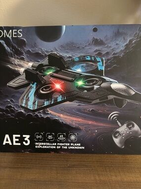 DMES AE3 Drone Interstellar Fighter Plane NIB
